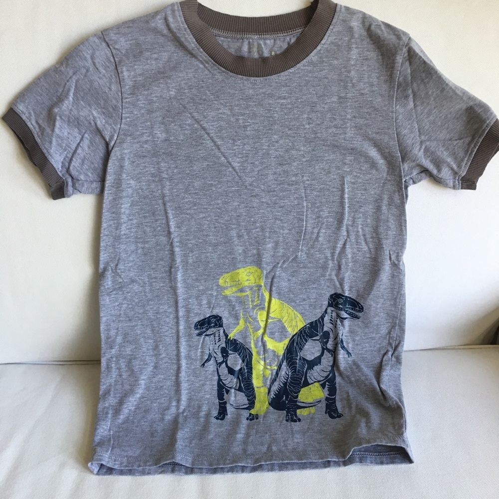 Nano gray short sleeve tee shirt